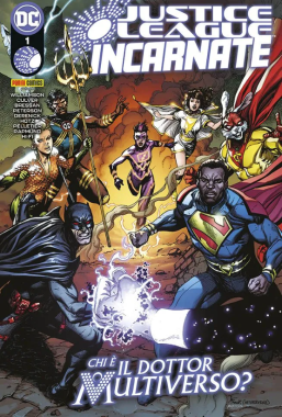 Copertina di Justice League Incarnate n.1