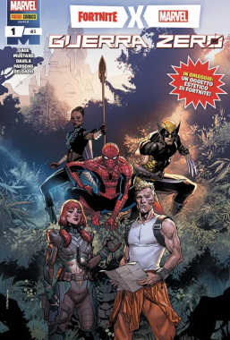 Copertina di Fortnite X Marvel – Guerra Zero n.1