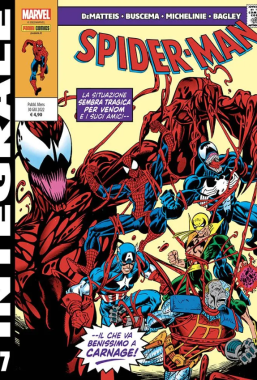 Copertina di Marvel Integrale: Spider-Man di J.M. DeMatteis n.17