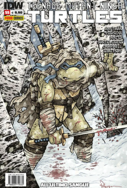 Copertina di Teenage Mutant Ninja Turtles n.55