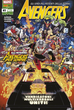 Copertina di Avengers n.145