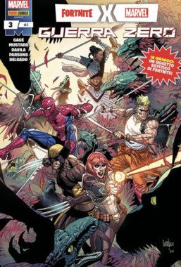 Copertina di Fortnite x Marvel – Guerra Zero n.3