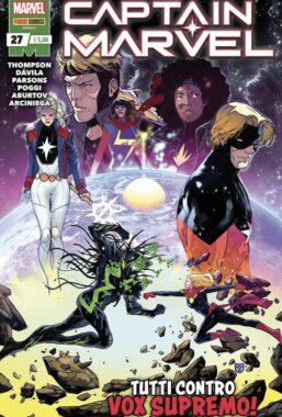 Copertina di Captain Marvel n.27