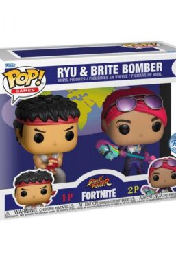 Copertina di Fortnite Ryu & Brite Bomber 2pack Funko Pop 2