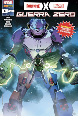 Copertina di Fortnite x Marvel – Guerra Zero n.4