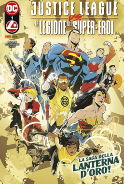 Copertina di Justice League vs Legione Super-Eroi n.1