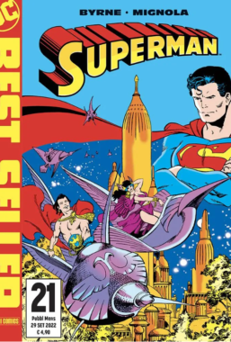 Copertina di DC Best Seller – Superman Di John Byrne n.21