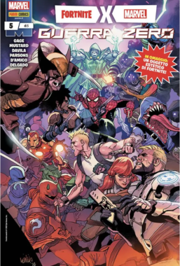 Copertina di Fortnite x Marvel – Guerra Zero n.5