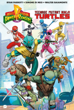 Copertina di Mighty Morphin Power Rangers/Teenager Mutant Ninja Turtles