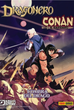 Copertina di Conan/Dragonero – L’Ombra del Drago n.0