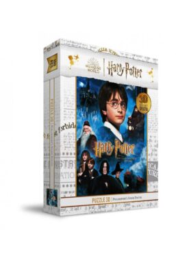 Copertina di Harry Potter Philosopher Stone 3d Puzzle 100