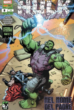 Copertina di Hulk n.96 – Hulk 8 Vessilli di guerra 5