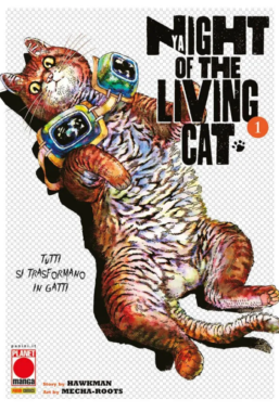 Copertina di Nyaight of the living cat n.1