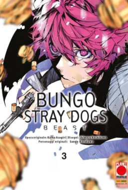 Copertina di Bungo stray dogs beast n.3