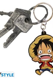 One Piece Luffy sd Keychain