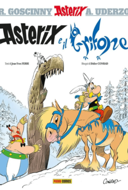 Copertina di Asterix e il Grifone