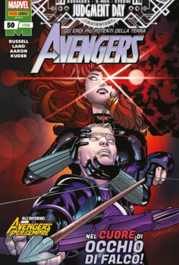 Copertina di Avengers n.154