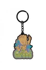 Marvel Groot Rubber Keychain