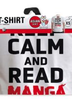 Keep Calm & Read Manga T-Shirt XL