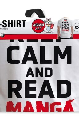 Copertina di Keep Calm & Read Manga T-Shirt XL