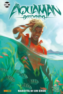 Copertina di Aquaman Becoming Nascita di un Eroe