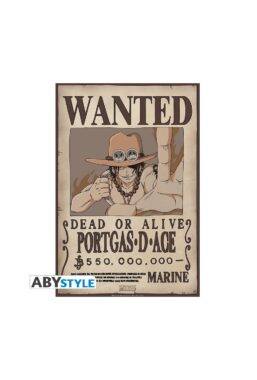 Copertina di One Piece Wanted Ace poster 52×35
