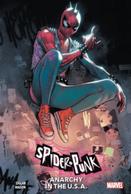 Copertina di Spider-Punk anarchy in the U.S.A