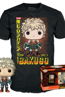 Copertina di My Hero Academia Bakugo T-shirt tg XL Funko Pop