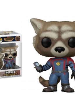 Copertina di Guardian Galaxy vol 3 Rocket Funko Pop 1202