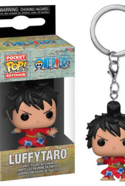 Copertina di One Piece Luffytaro Pocket Pop Keychain