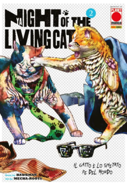 Copertina di Nyaight of the living cat n.2