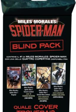Copertina di Miles Morales Blind Pack