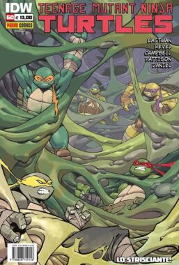Copertina di Teenage Mutant Ninja Turtles n.60