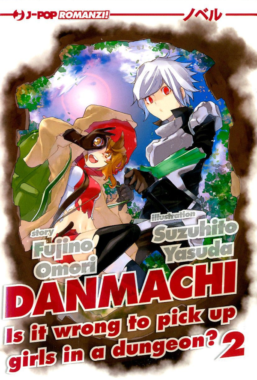 Copertina di Danmachi Light Novel 2
