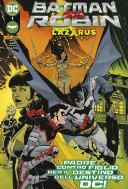 Copertina di Batman vs Robin – Lazarus Planet n.1