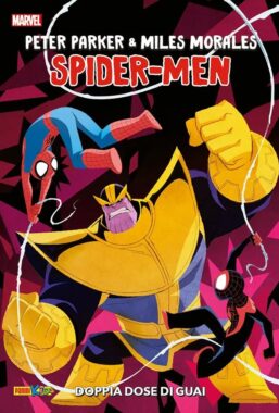 Copertina di Marvel Action Peter Parker & Miles Morales Spider-man Doppia dose di guai