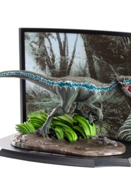 Copertina di Jurassic Park Velociraptor Diorama