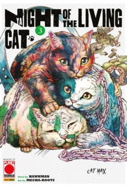 Copertina di Nyaight of the living cat n.3