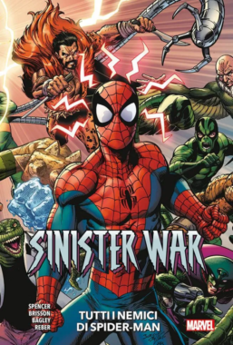 Copertina di Sinister War: Tutti i nemici di Spider-Man