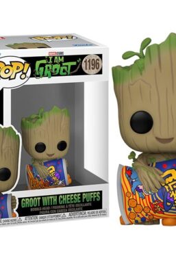 Copertina di I am Groot Groot w/cheese Puffs Funko Pop 1196