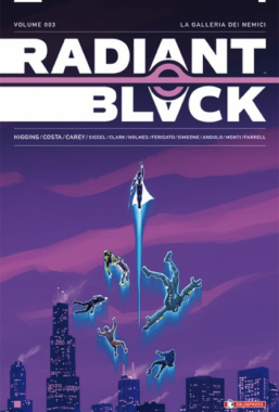 Copertina di Radiant Black n.3 – La galleria dei nemici