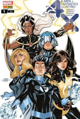 Copertina di X-Men/Fantastici Quattro n.1